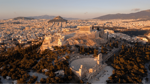 Venha conhecer a Grécia: O país berço da civilização ocidental.